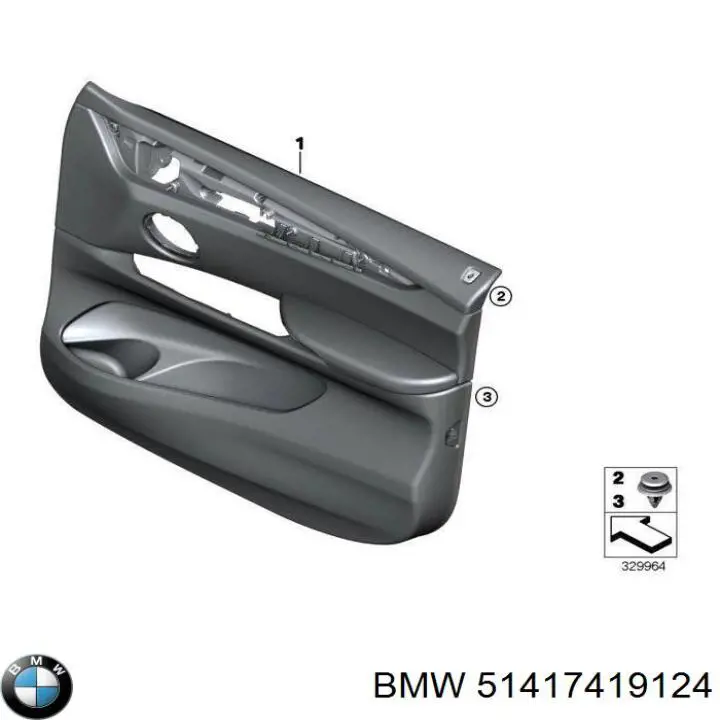  BMW 51417419124 ціна, від 2.93 USD