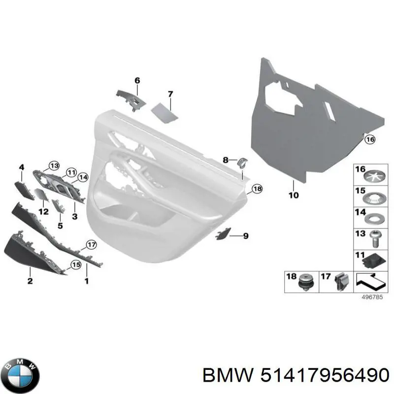 51417956490 BMW 