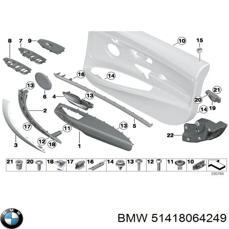  BMW 51418064249 ціна, від 13.94 USD