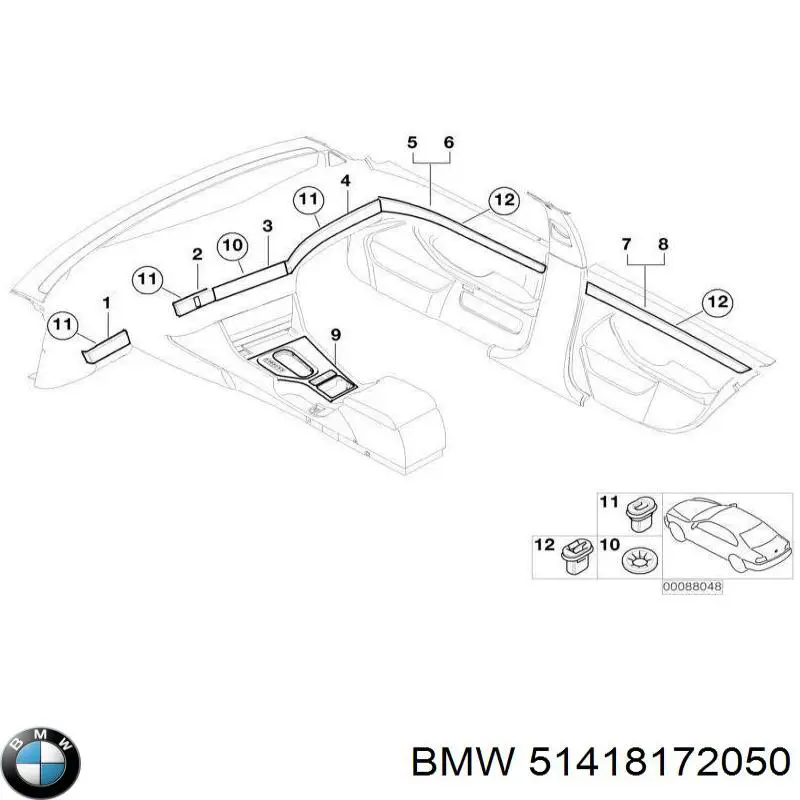  51418172050 BMW