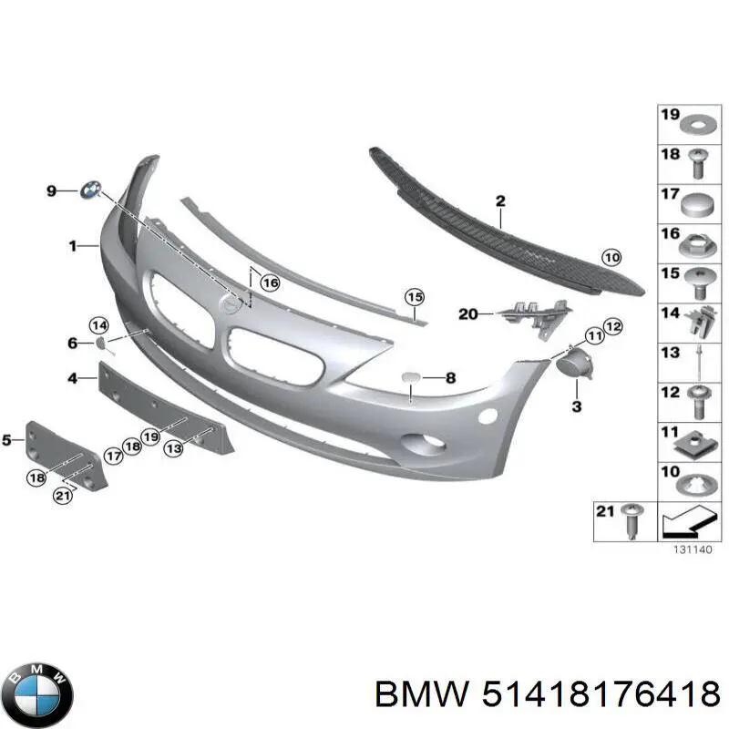 Купити 51418176418 BMW 