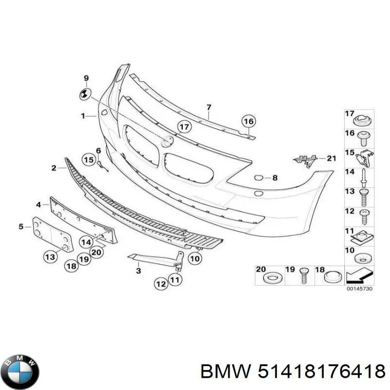  51418176418 BMW