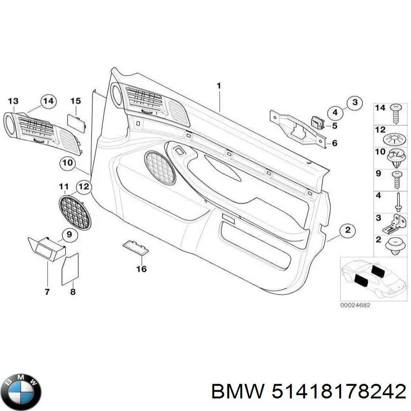 51418178242 BMW 