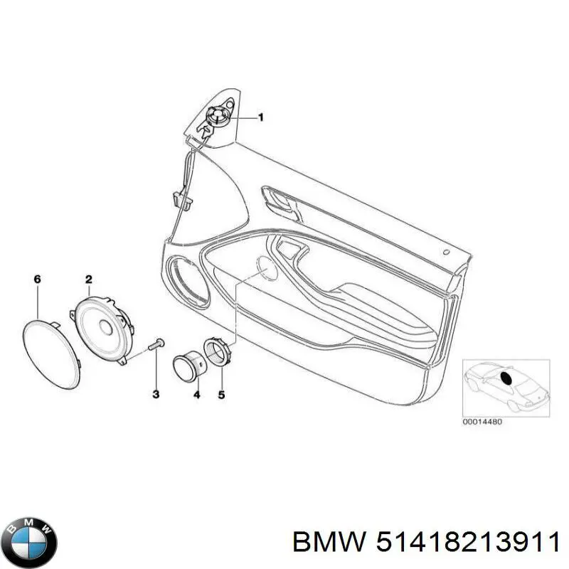 Купити 51418213911 BMW 