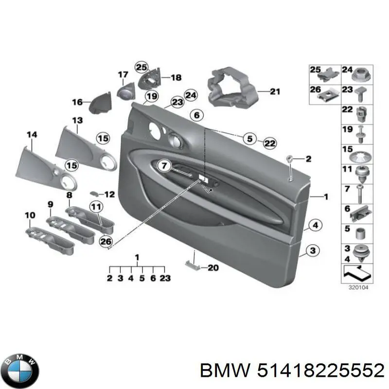 51418225552 BMW 