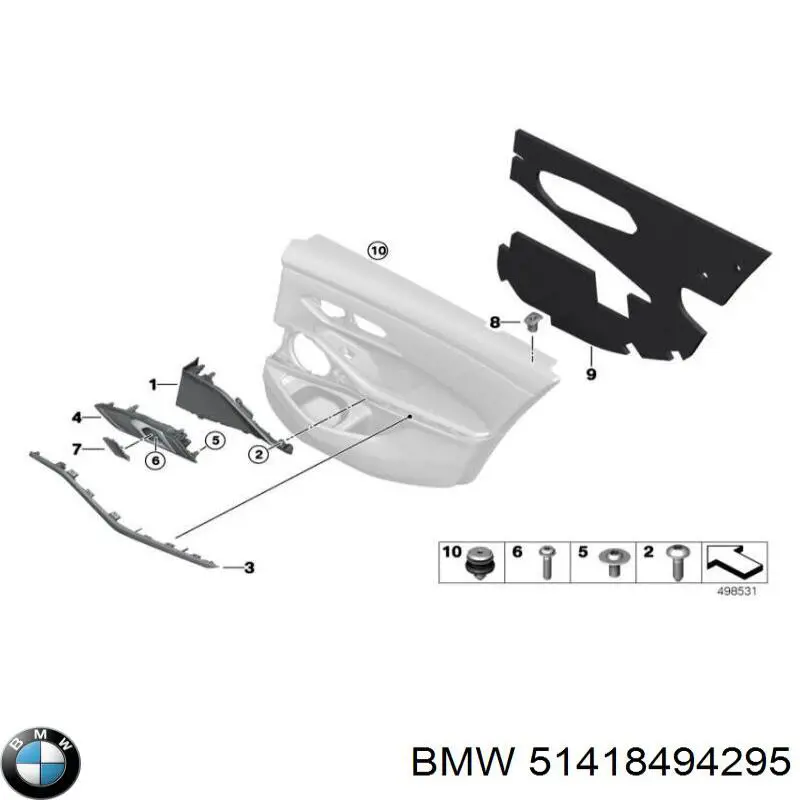 51418494295 BMW 