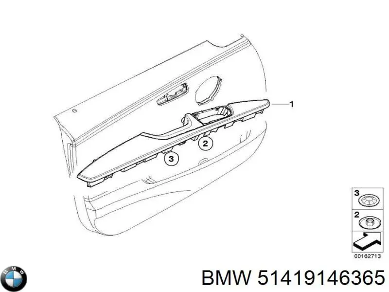  BMW 51419146365 ціна, від 360.90 USD