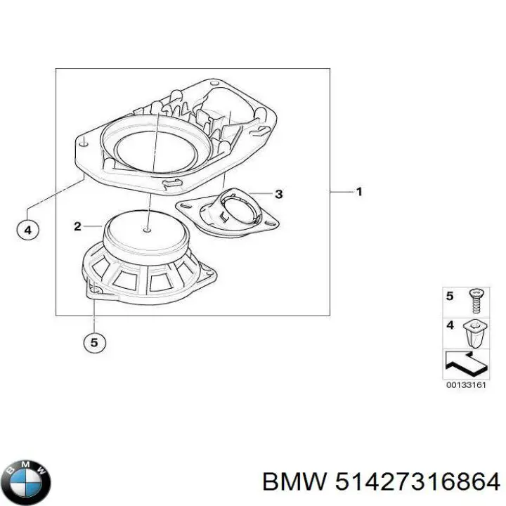  BMW 51427316864 ціна, від 41.75 USD