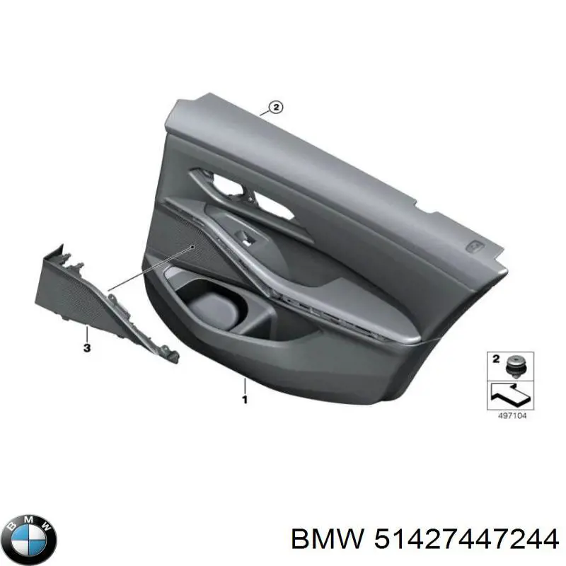 51427447244 BMW 