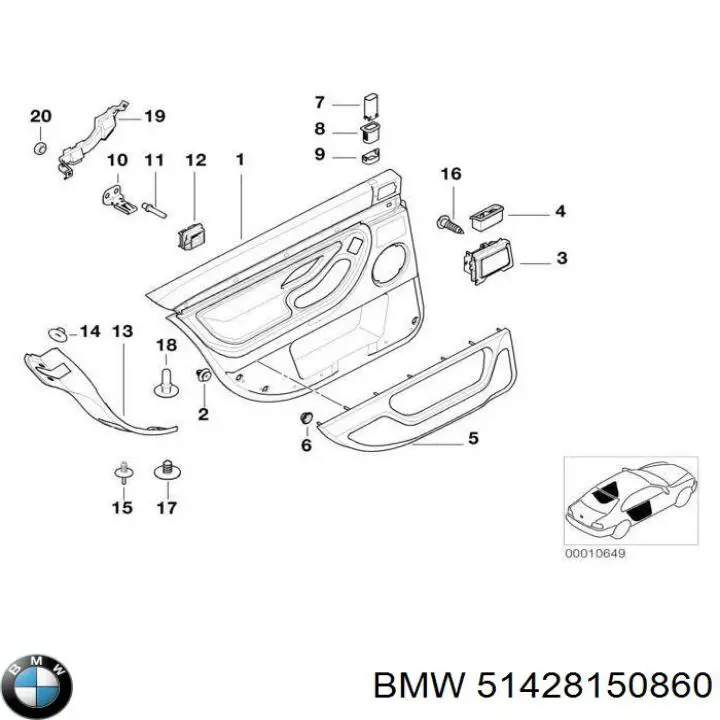 51428150860 BMW 
