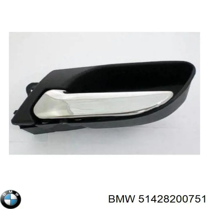 51428200751 BMW Ручка задніх дверей, внутрішня, ліва