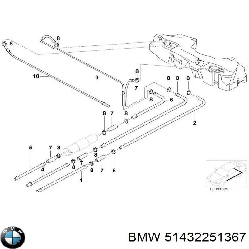  51432251367 BMW