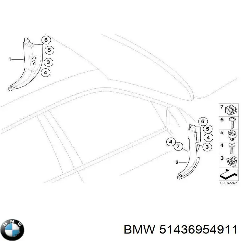 51436954911 BMW 