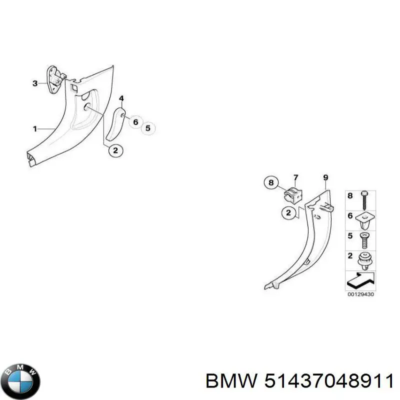 51437048911 BMW 