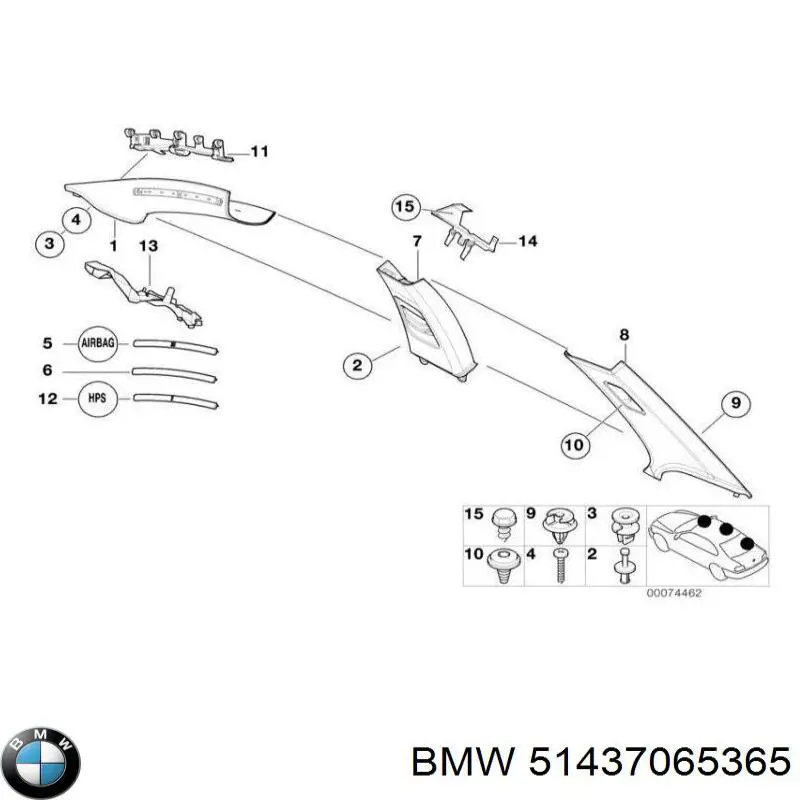 51437065365 BMW 