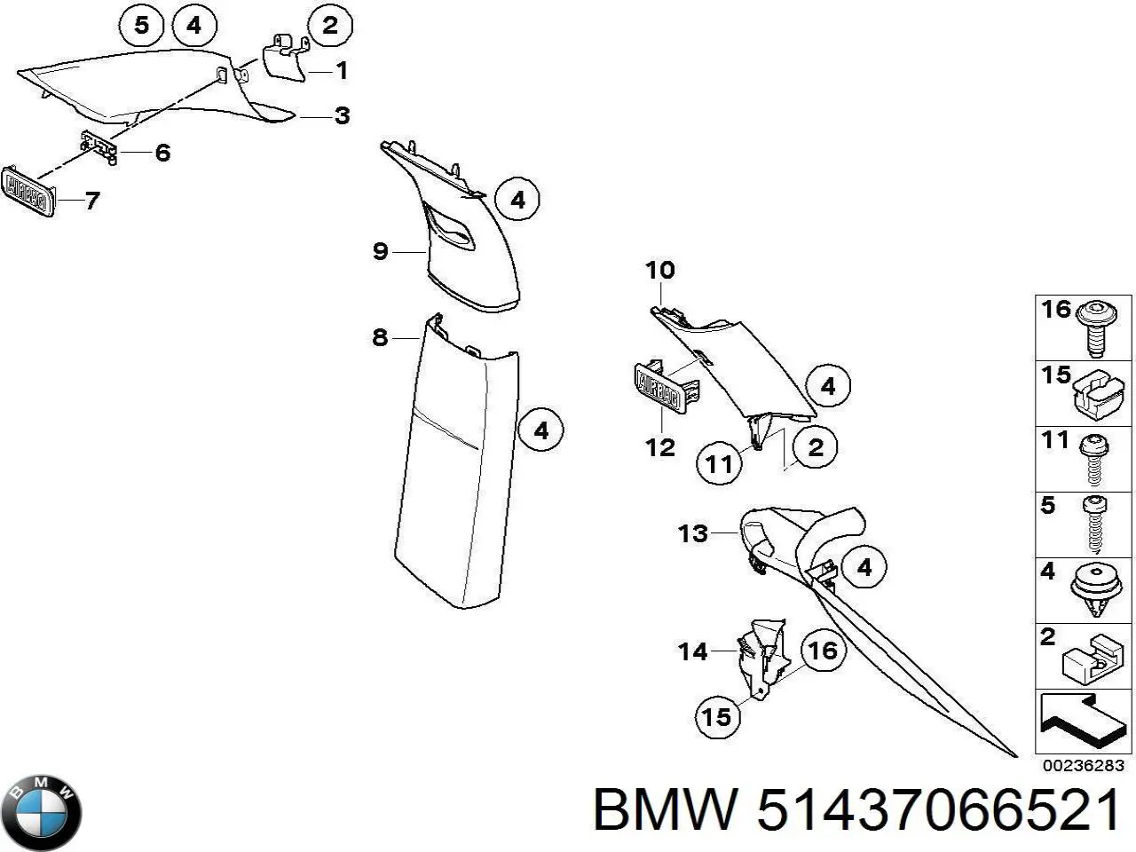 51437066521 BMW 