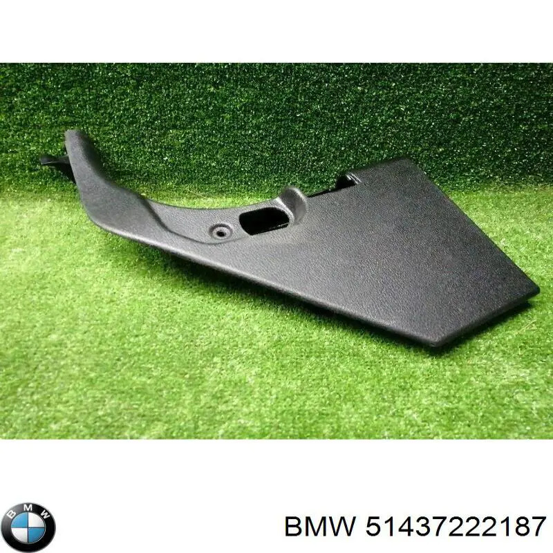 Обшивка стійки кузова внутрішня, передня ліва BMW 51437222187 ціна, від 7.60 USD