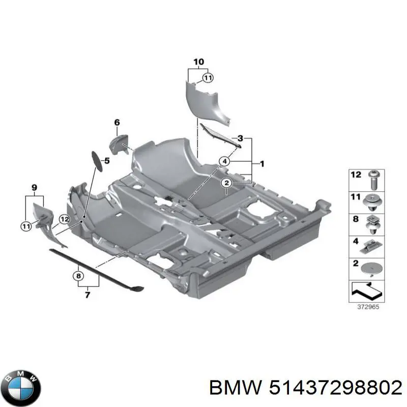  51437298802 BMW