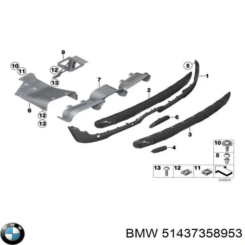 51437358953 BMW 