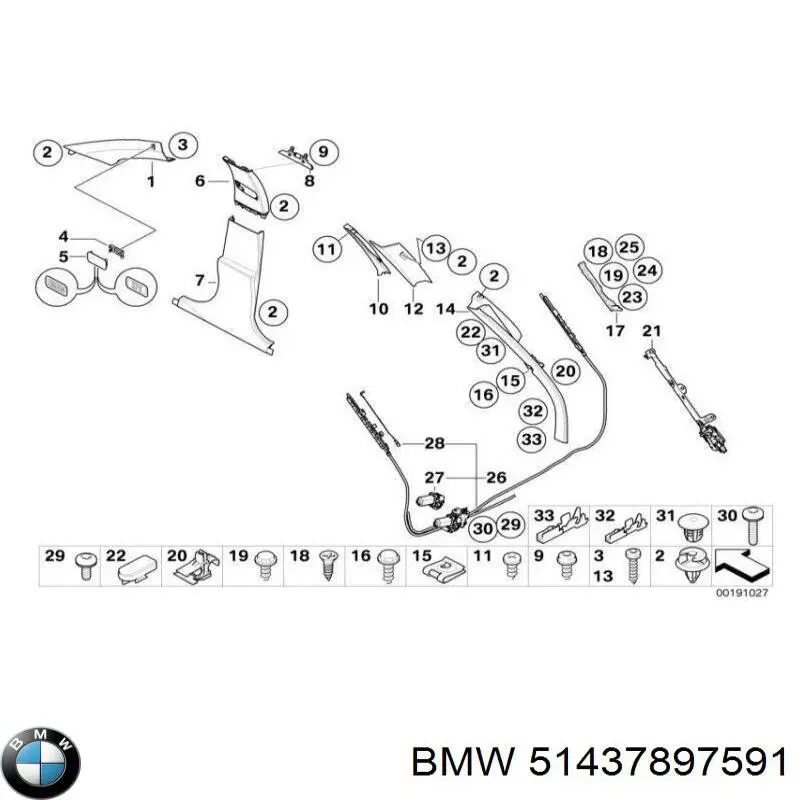 51437897591 BMW 