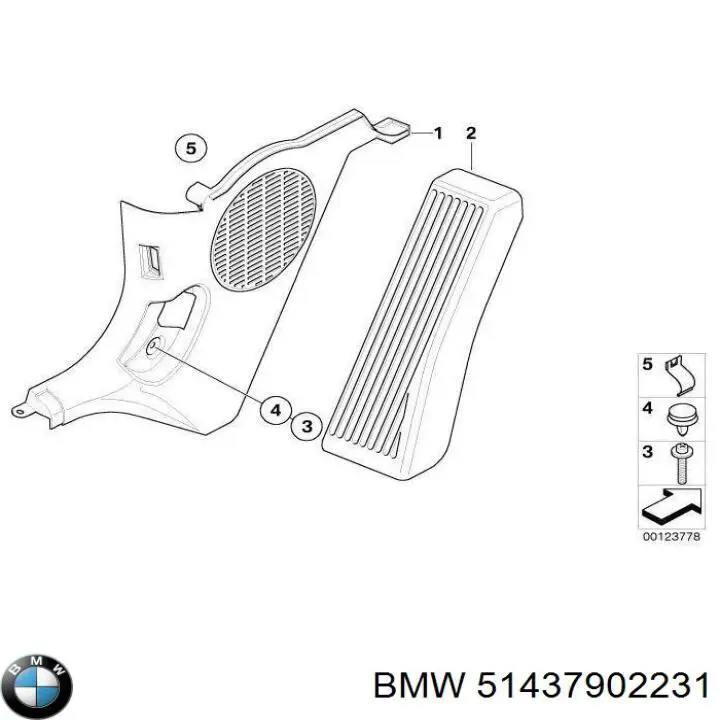 51437902231 BMW 
