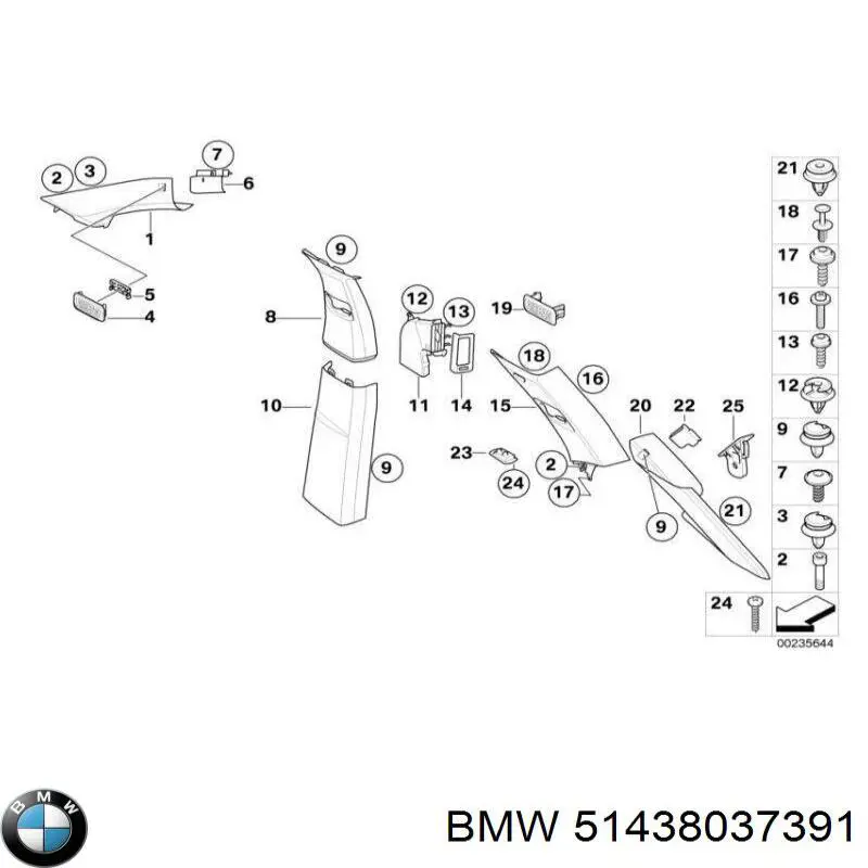 51438037391 BMW 