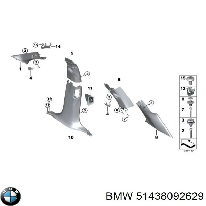 51438092629 BMW 