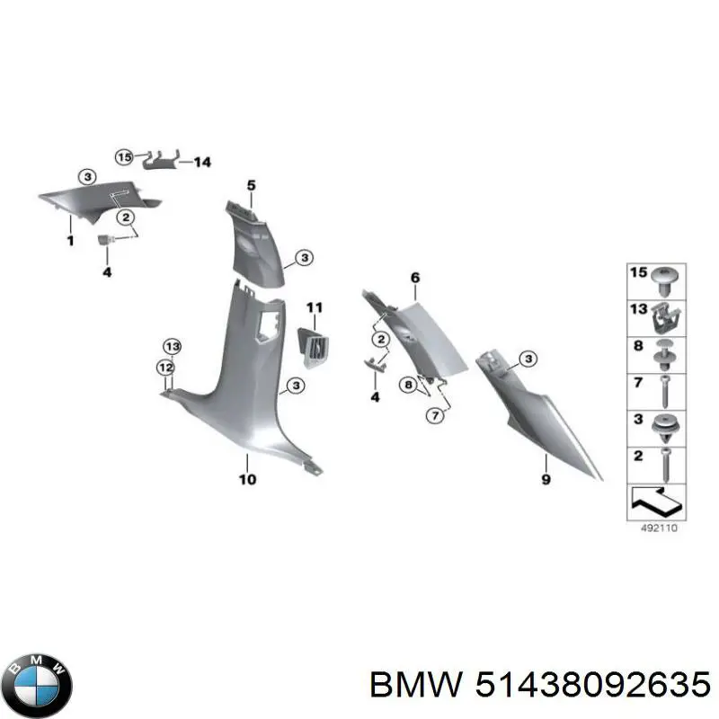 51438092635 BMW 