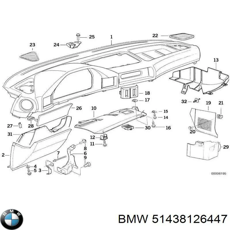 51438126447 BMW 