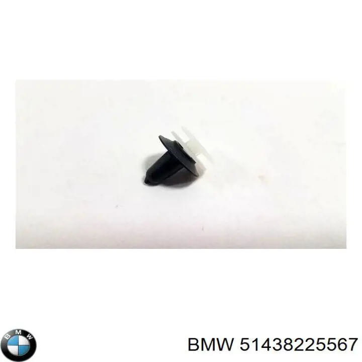 Пістон (кліп) кріплення підкрилки переднього крила BMW 51438225567 ціна, від 4.06 USD