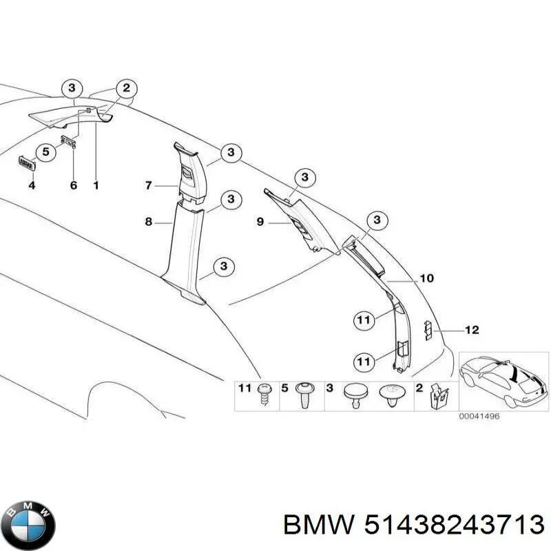 51438243713 BMW 