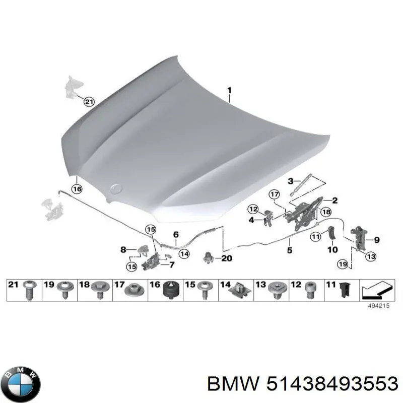 51438493553 BMW 