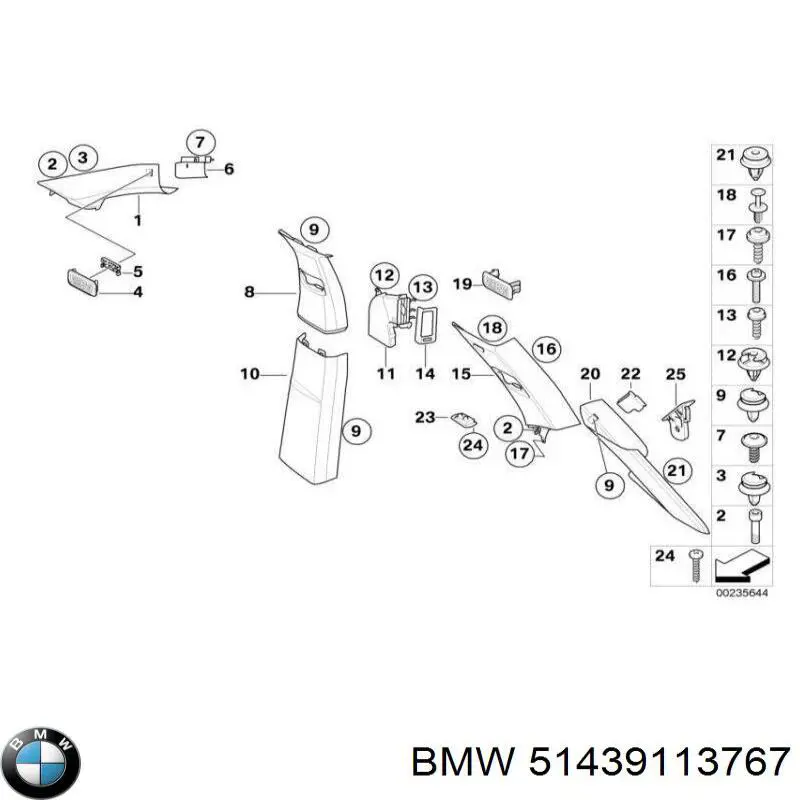 Опора амортизатора заднього BMW 51439113767 ціна, від 3.01 USD