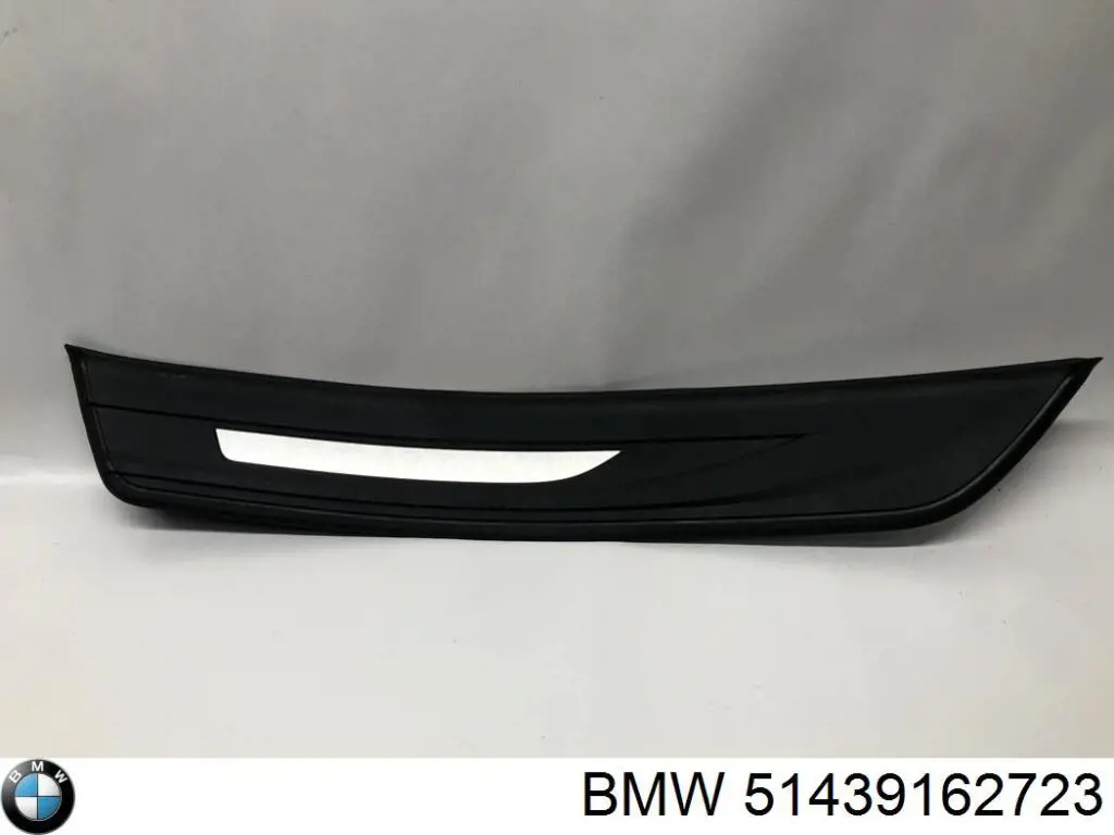 Накладка дверного порогу внутрішня, задня ліва 51439162723 BMW