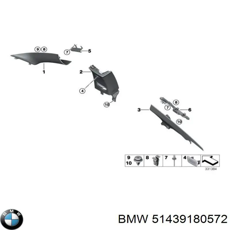 51439180572 BMW 