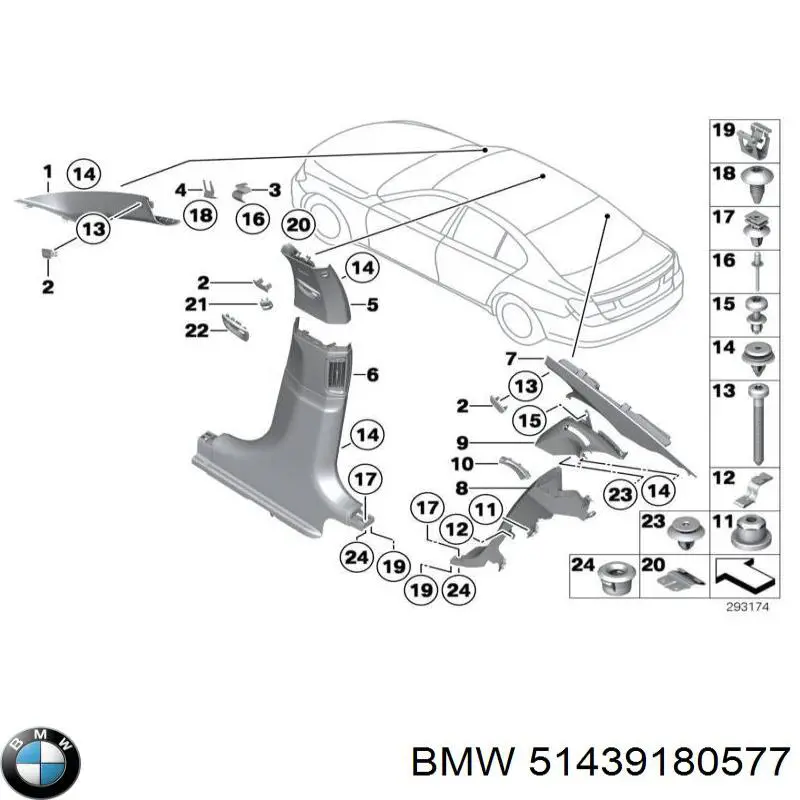  51439180577 BMW