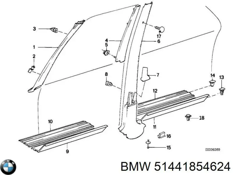  BMW 51441854624 ціна, від 0.25 USD