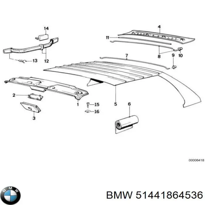  BMW 51441864536 ціна, від 45.62 USD