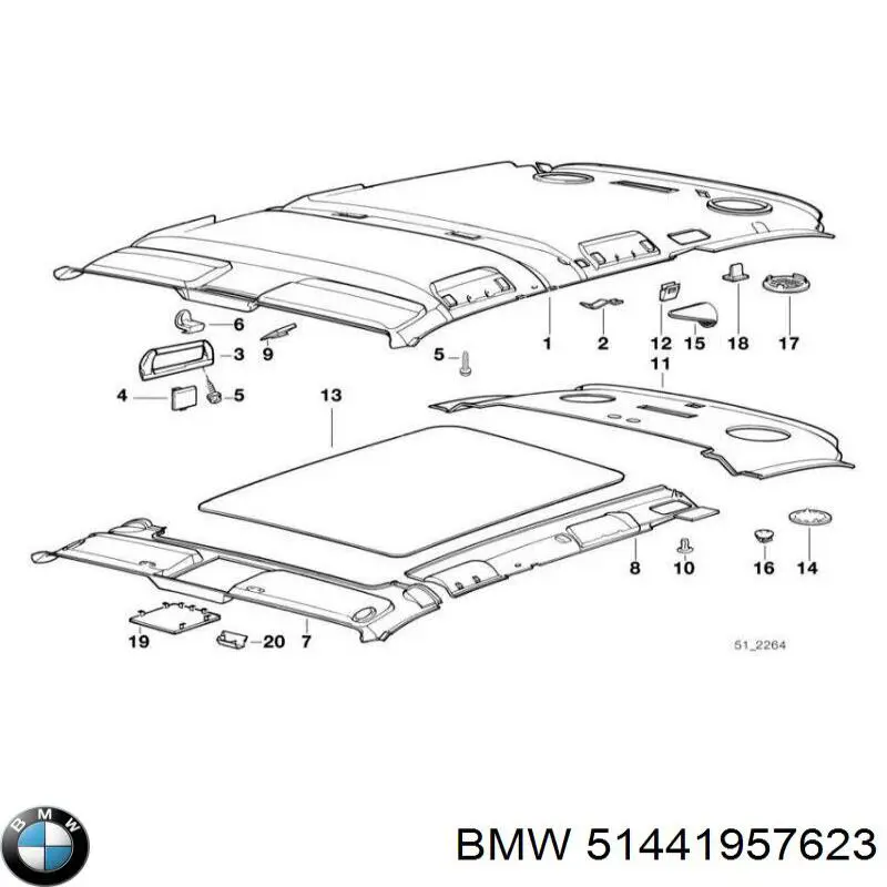 51441957623 BMW 