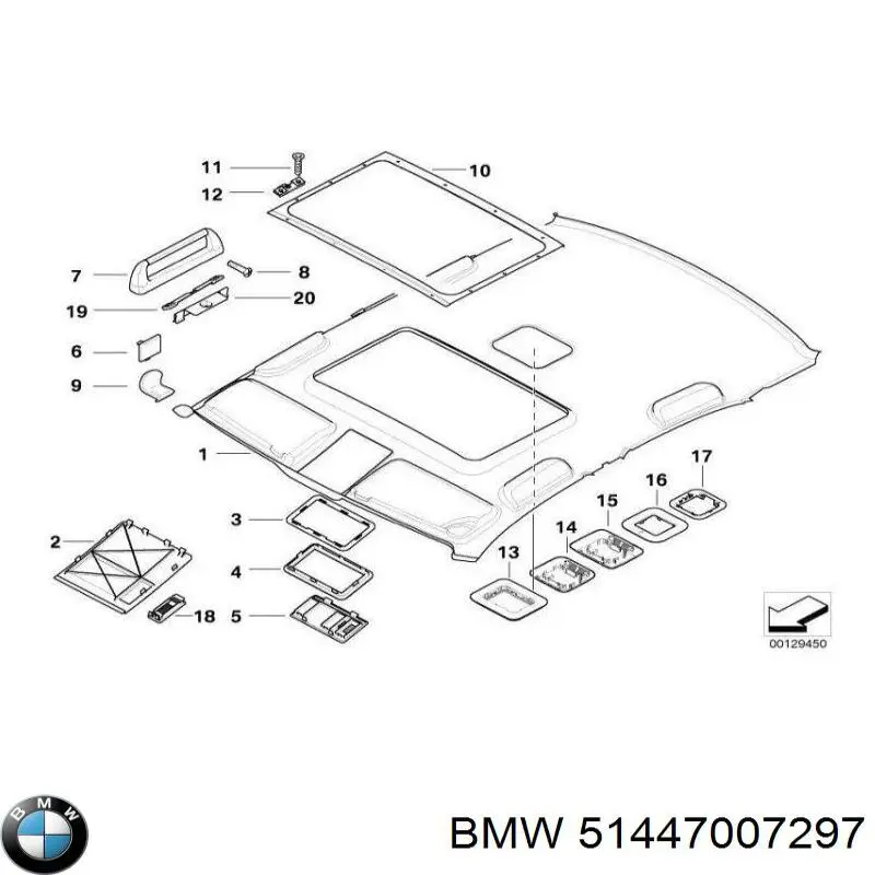 51447007297 BMW 