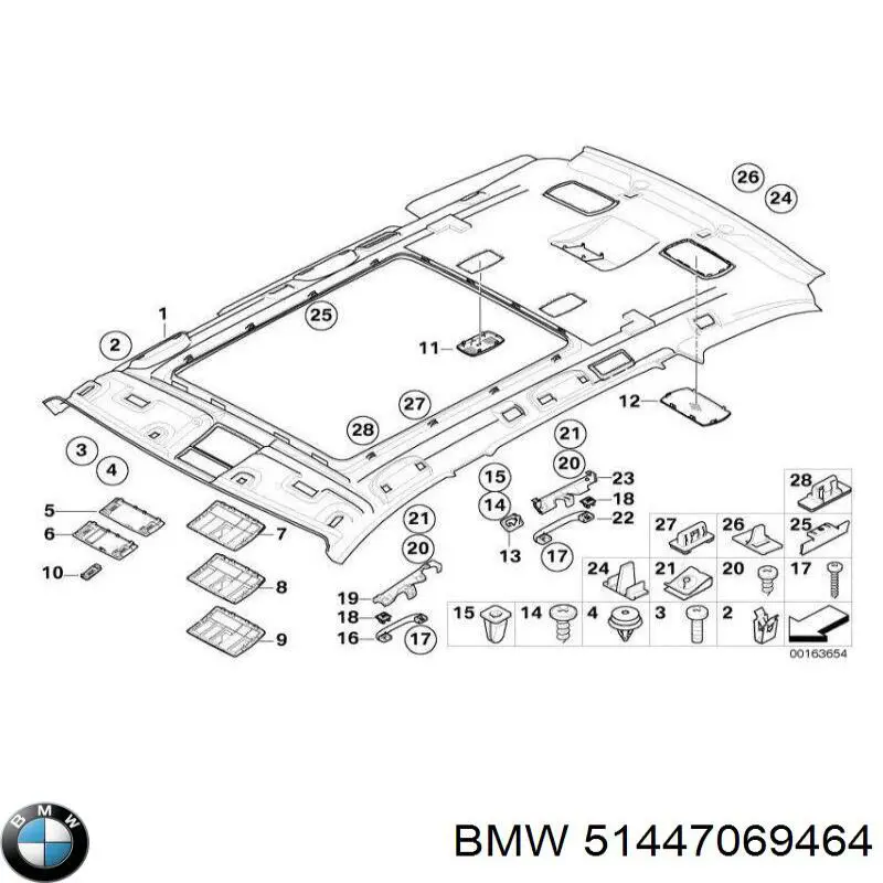 Купити 51447069464 BMW 