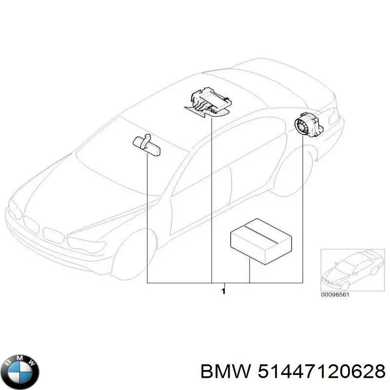  51447120628 BMW