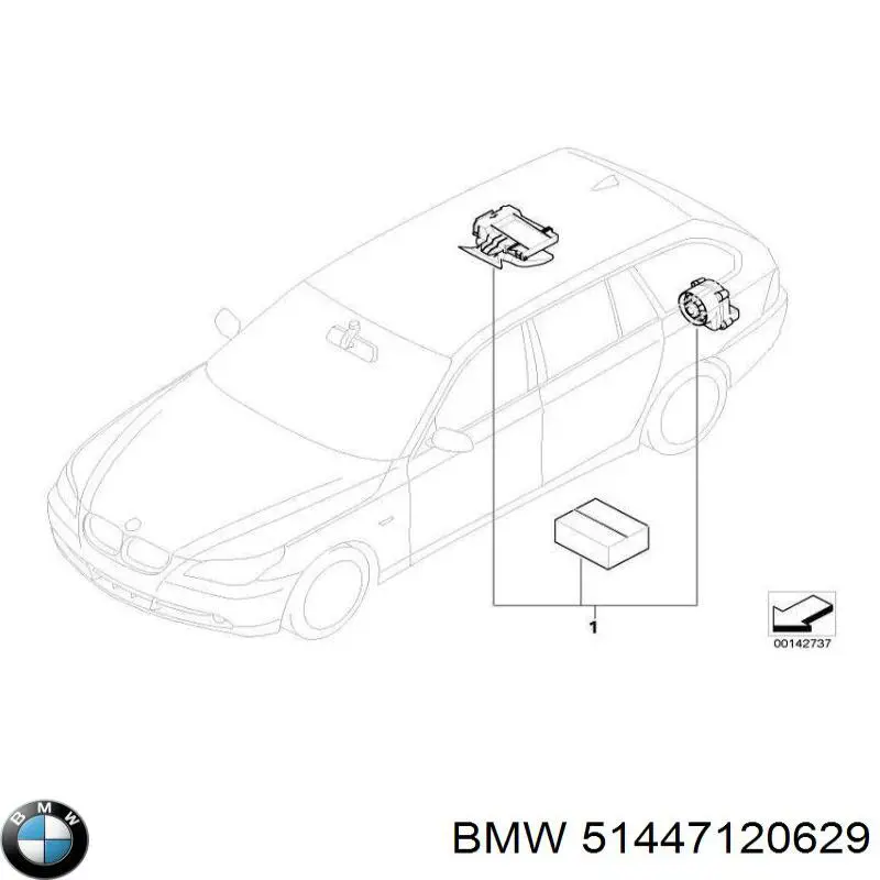  BMW 51447120629