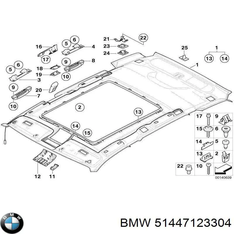  BMW 51447123304 ціна, від 9.40 USD