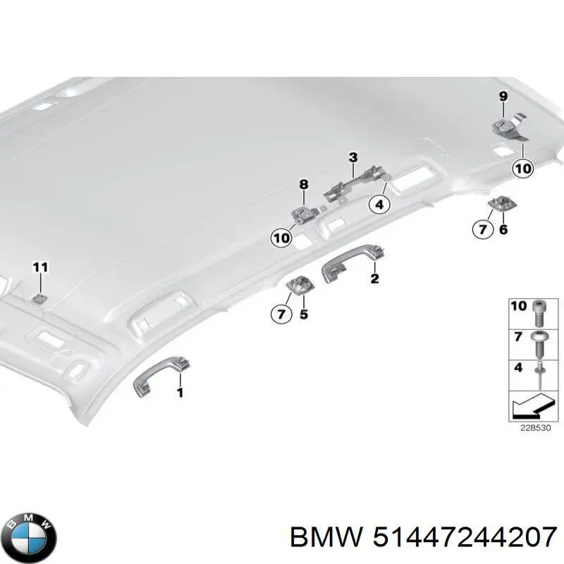 51447244207 BMW 
