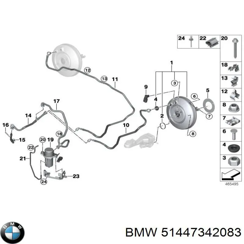  BMW 51447342083 ціна, від 3.80 USD