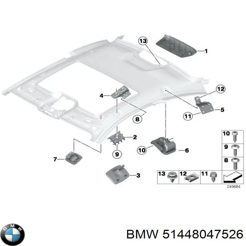  BMW 51448047526 ціна, від 3.80 USD