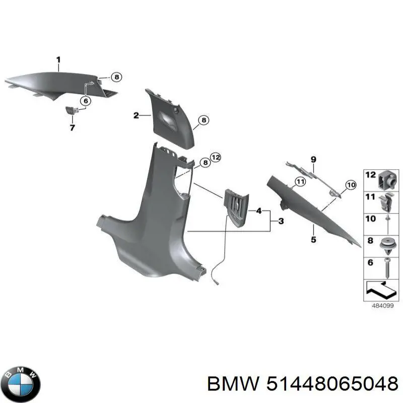 51447384544 BMW 