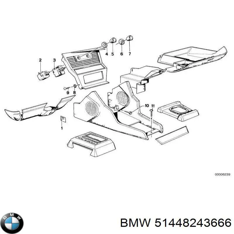 Купити 51448243666 BMW 
