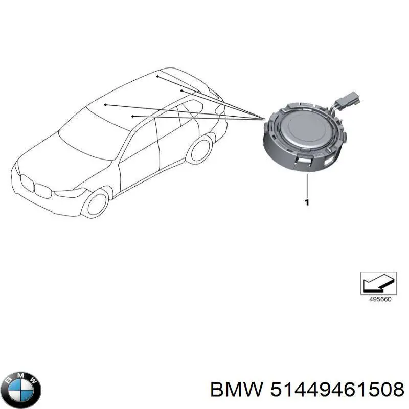  BMW 51449461508 ціна, від 134.20 USD